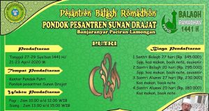 Informasi Pendaftaran Pesantren Balagh Putri