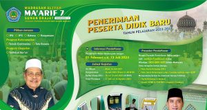 Informasi Penerimaan Peserta Didik Baru MA Ma’arif 7 Banjarwati Tahun Pelajaran 2023/2024
