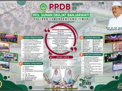 Informasi Penerimaan Peserta Didik Baru MTs Sunan Drajat Banjarwati Tahun Pelajaran 2023/2024