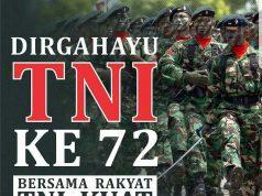 Puisi DIRGAHAYU TNI ke-72