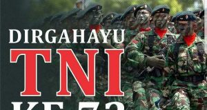Puisi DIRGAHAYU TNI ke-72