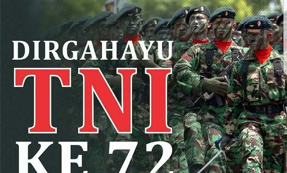 Puisi DIRGAHAYU TNI ke-72
