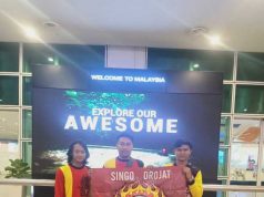 Barongsai Singodrojat Tampil di Negeri Tetangga, Malaysia