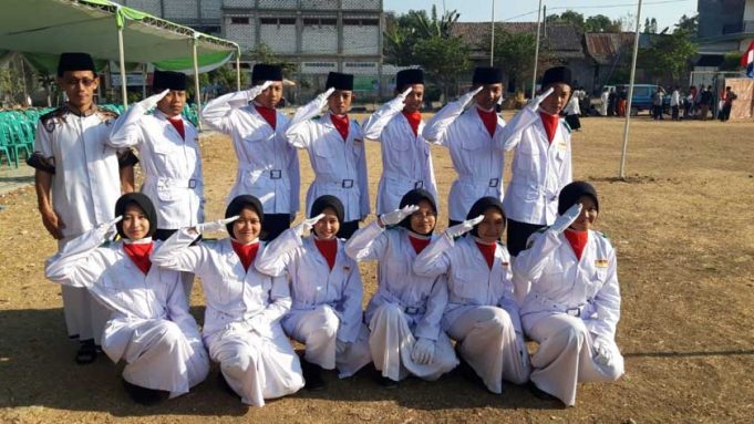 Upacara Peringatan Hari Santri Nasional di Pondok Pesantren Sunan Drajat