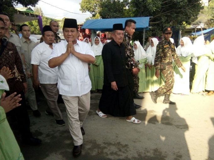 Kunjungan Istimewa dari Bpk. H. Prabowo Subianto