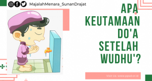 Apa keutamaan Doa Setelah Wudhu’?