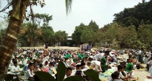 Gelar Jamaah Shalat Istisqo, Bekal Pengetahuan Santri Untuk Masyarakat
